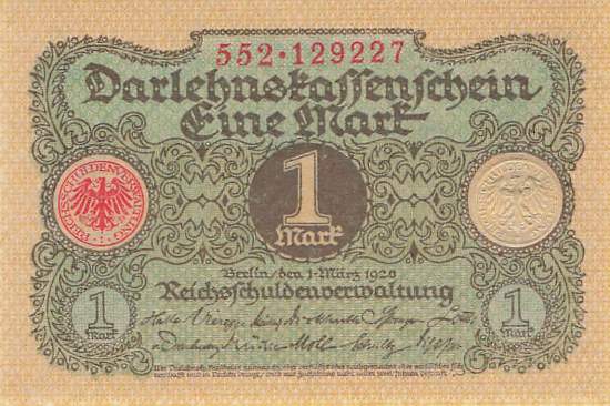 1 Mark 1920